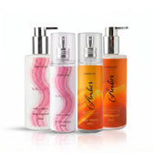 Kit Body Splash e Creme Hidratante Kalliste + Amber