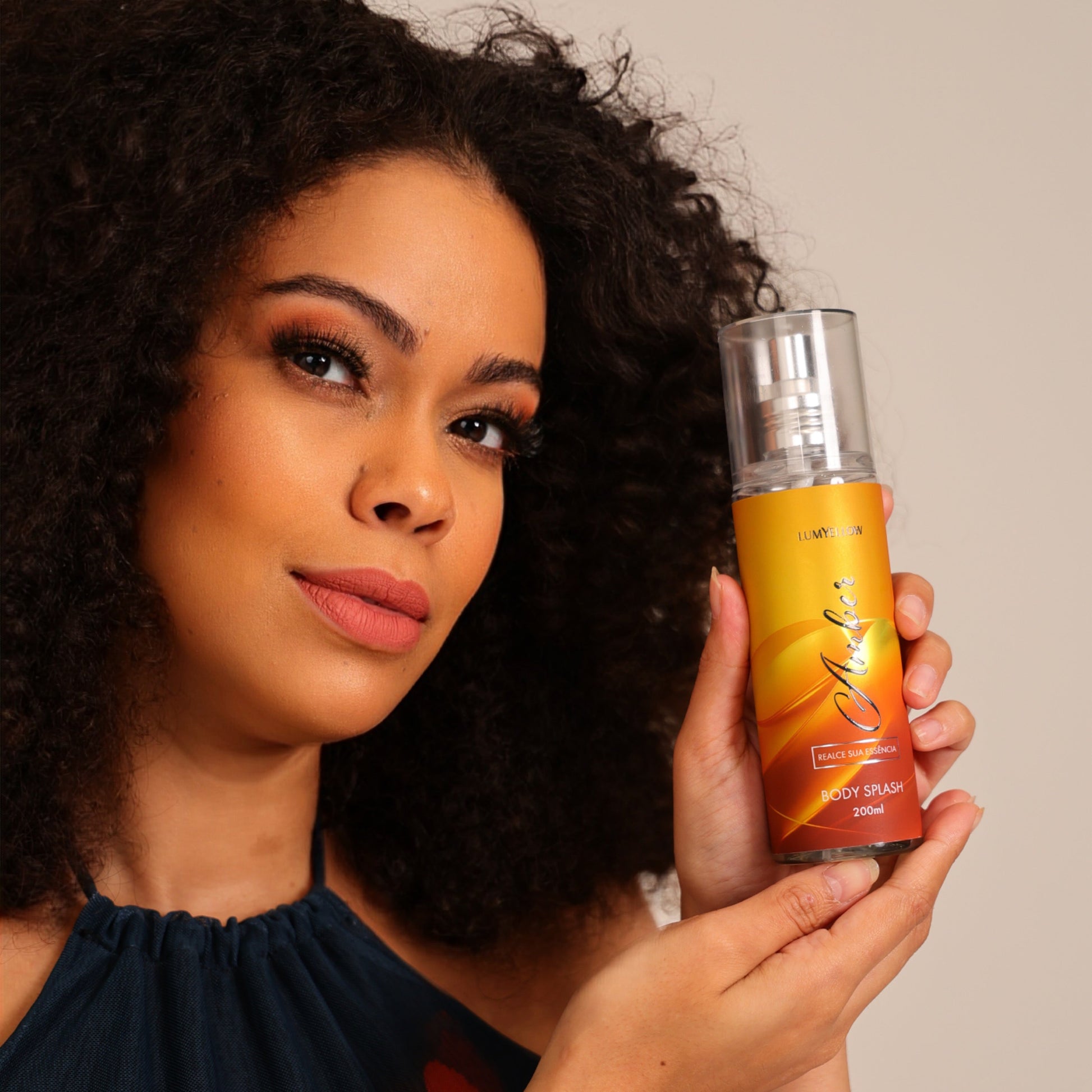 Body Splash Amber 200ml - Lumyellow