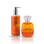 Kit Duo Amber · Perfume + Creme Hidratante