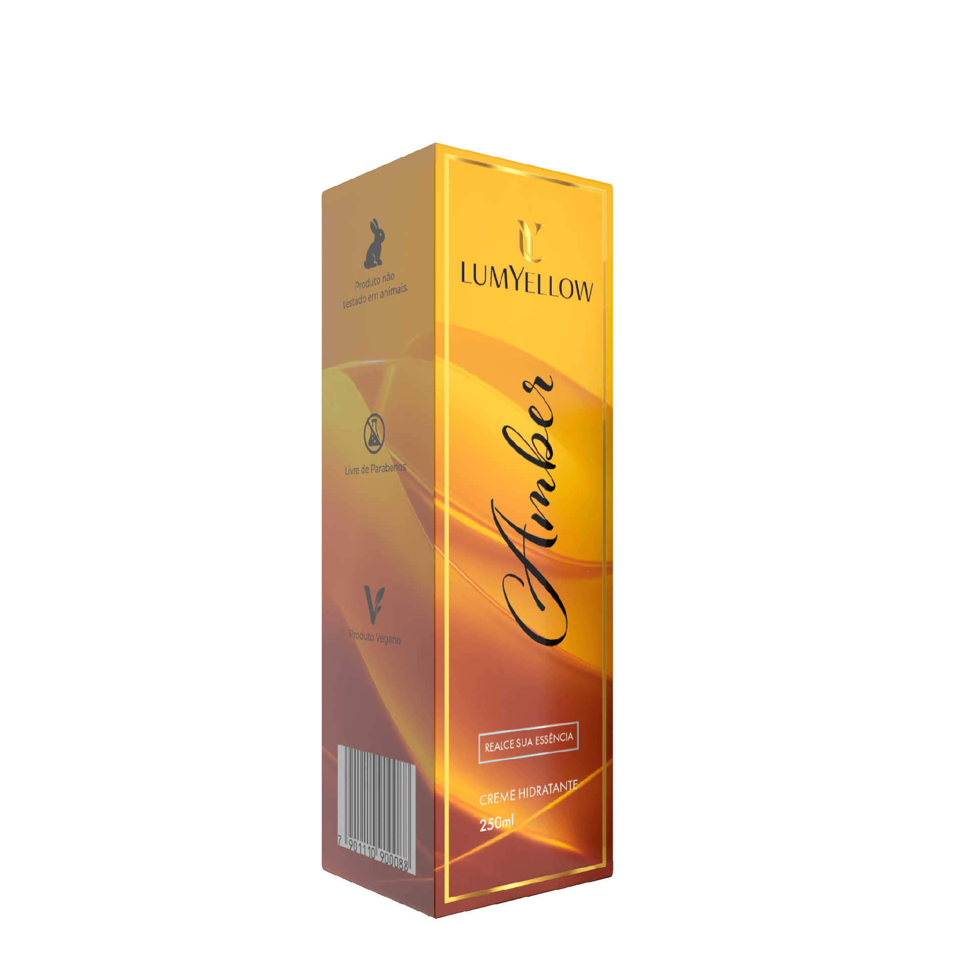 Creme Corporal Amber 250ml - Lumyellow