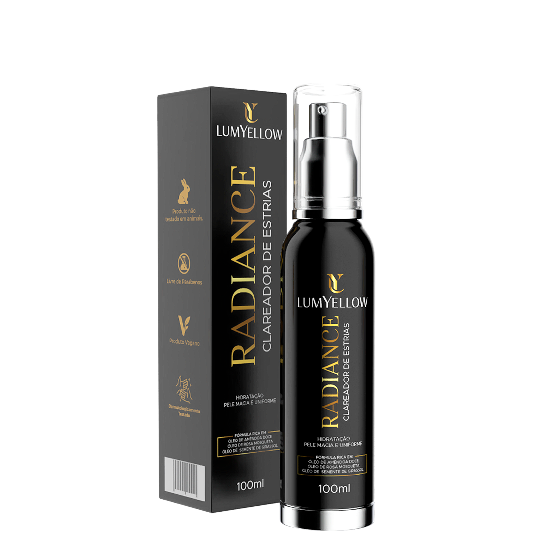 Óleo Corporal Radiance 100ml - Lumyellow