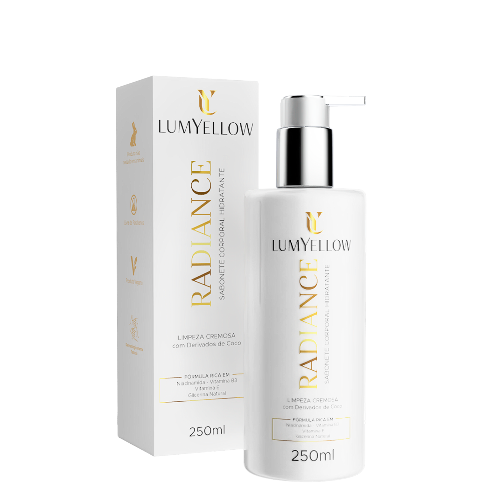 Sabonete Clareador Radiance 250ml - Lumyellow