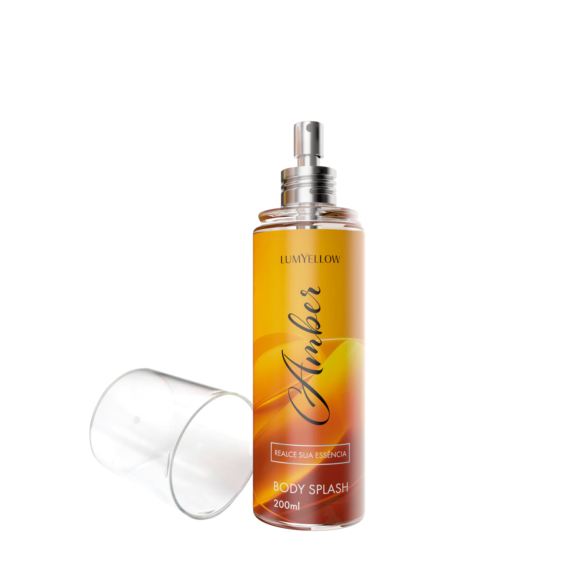 Body Splash Amber 200ml - Lumyellow