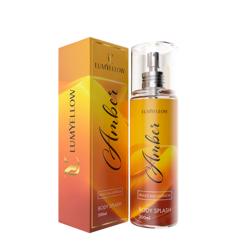 Body Splash Amber 200ml - Lumyellow